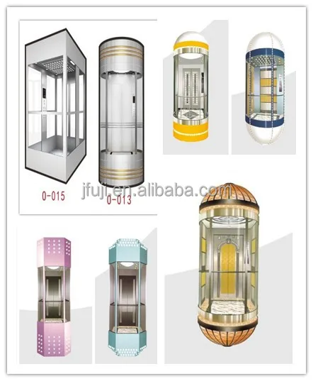 JFUJI Capsule lift | capsule elevator | capsule panoramic elevator with laminated glass