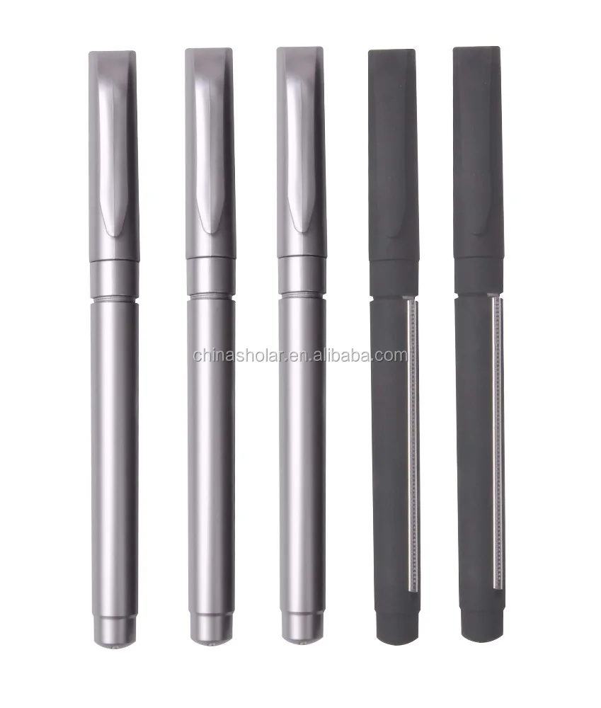 High quality promotional plastic calendar pull out banner pen