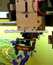 1209 Mixed flat easy Cording sequin digital embroidery machine multi head embroidery machine