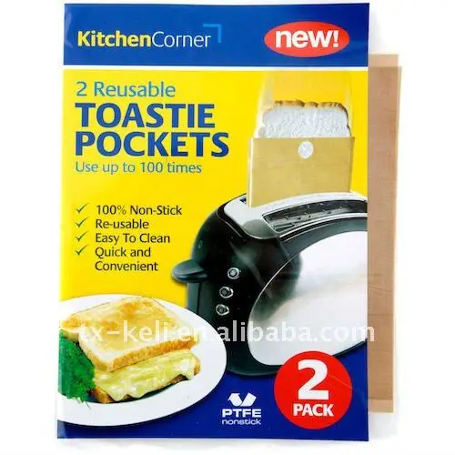 17*19cm Eco-friendly Toaster Bag cook your food in its own juices