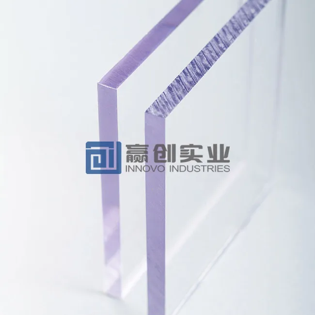 Unbreakable 0.30mm clear polycarbonate plastic glass