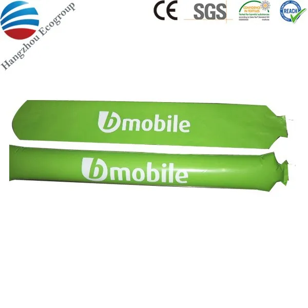 
Advertising eco friendly PE inflatable hockey stick 