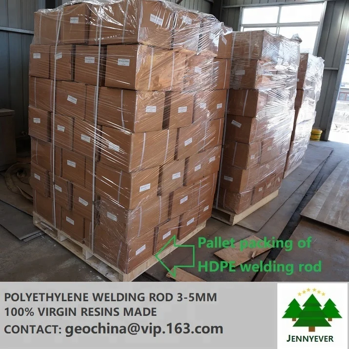 colorful virgin polyethylene (PE) made welding rod