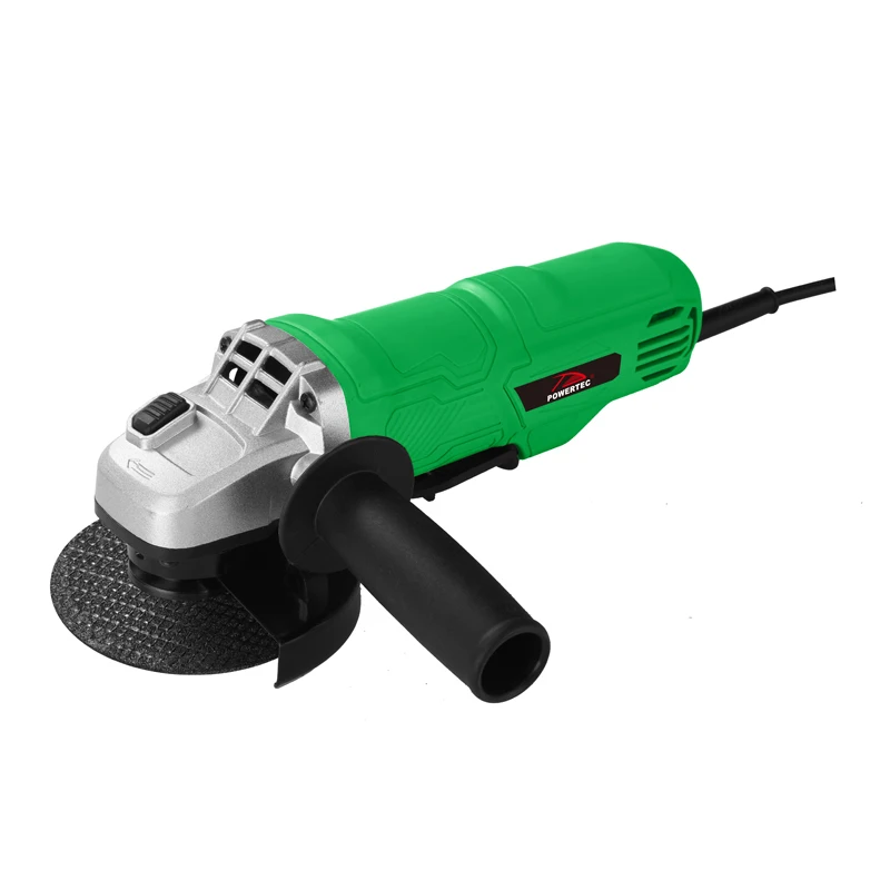 Электрическая угловая шлифовальная машина POWERTEC 500 Вт/710 Вт/900 Вт 125