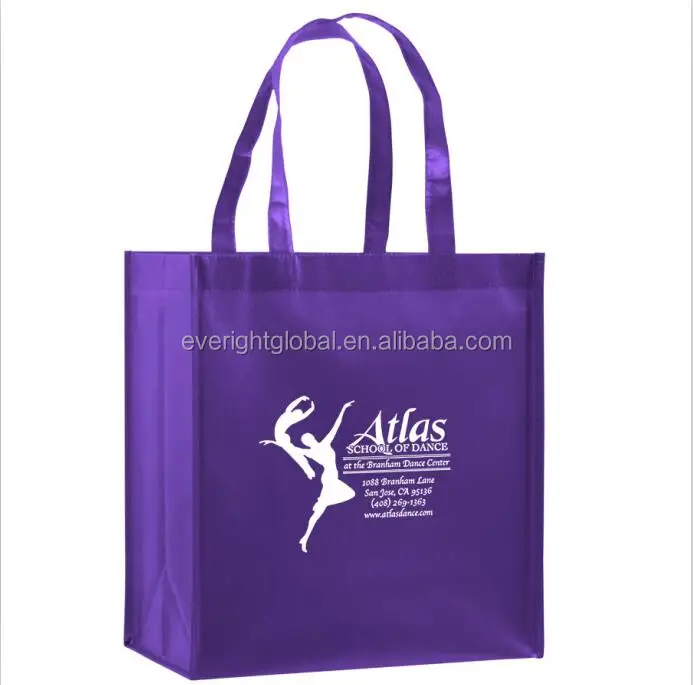 
N037 Promotional item Non Woven Tote shopping Bag with custom logo 