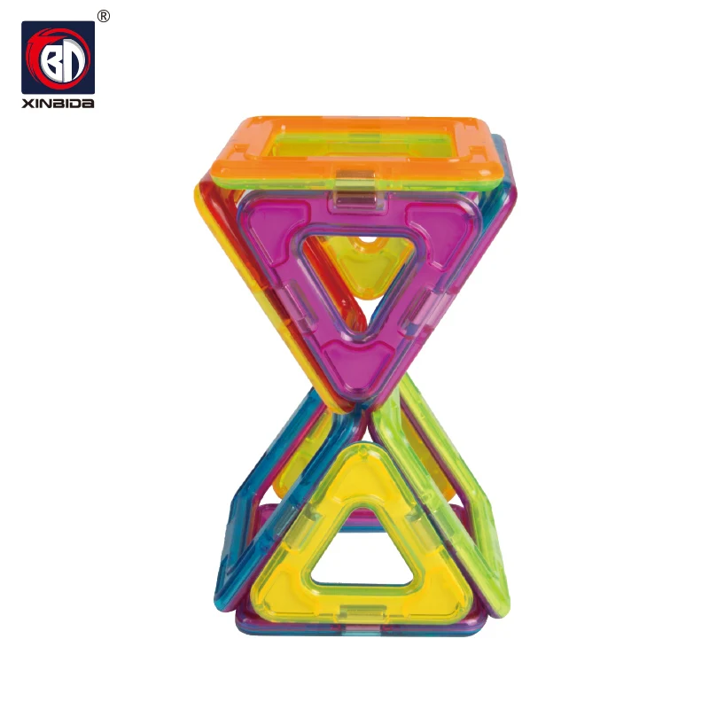 Русский пакет наивысшего качества волшебный переплетенных магнитного строительные блоки