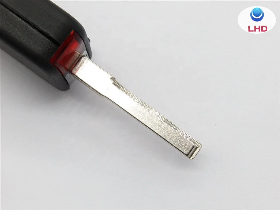 Promotional 1 button flip remote car key blank case cover for Mercedes Fob with YM30 blade