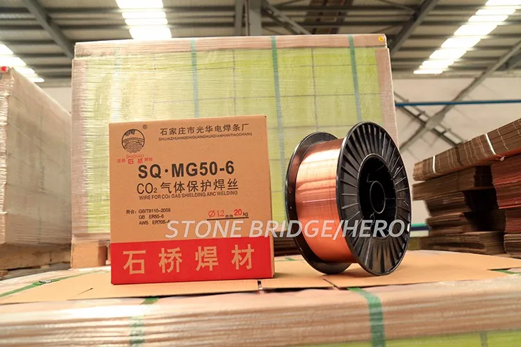 CO2 MIG Welding Wire AWS ER70S-6 0.8mm 1.2mm Copper Welding Wire Arame Para Solda Mig Welding Wire 1.2mm