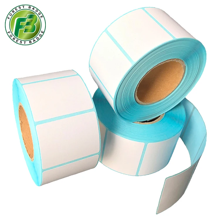 white labelling paper printing tag custom logo stickers sheet labels 40x30mm 800 pcs/rolls waterproof bottle sticker for packing