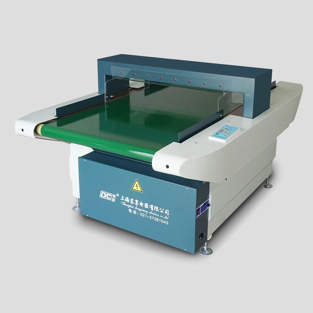 Digital conveyor wide tunnel broken needle detector for leather, clothing