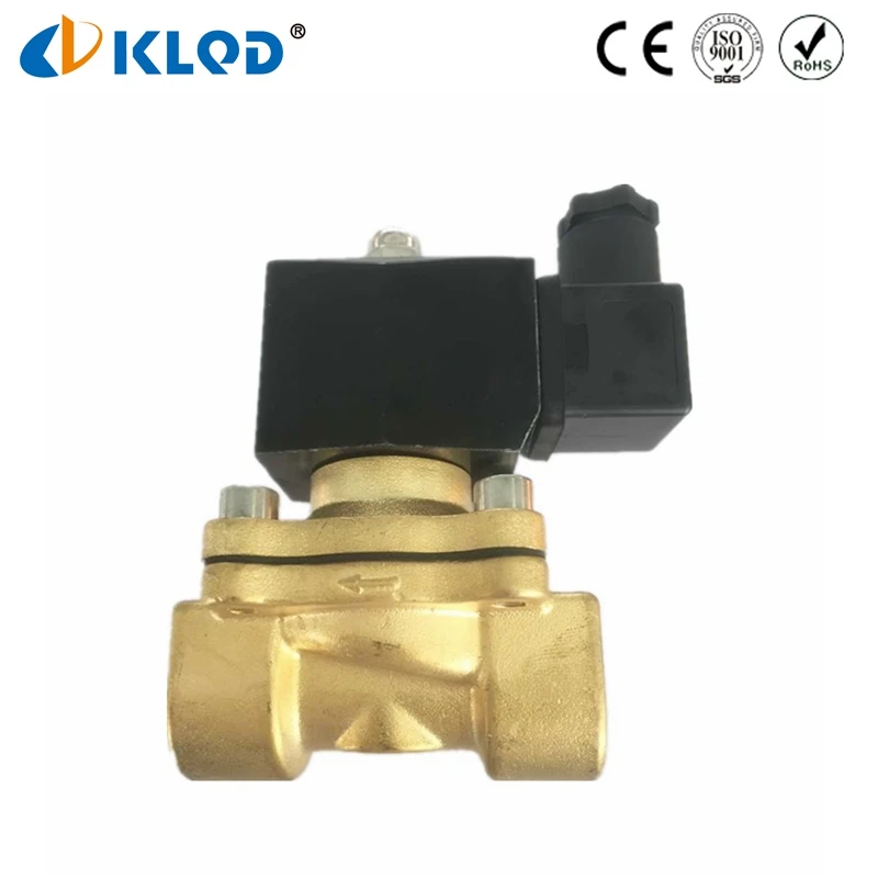 Low Cost Hot Type 2W Series 24V Solenoid Valves for Gas