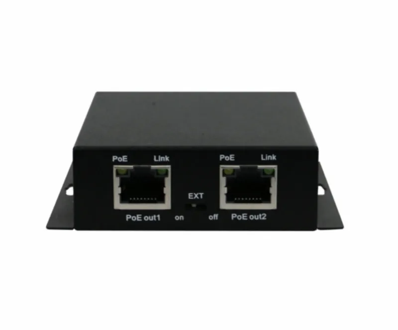 30w 90w Hi-POE 2 port gigabit poe extender 10 100 1000mbps extending 150m 300m power over ethernet