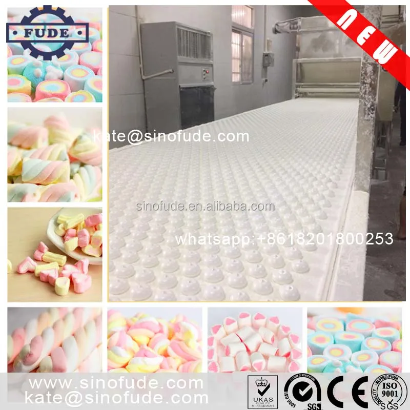 high-tech marshmallow production machine / extruded marshmallow candy making machine