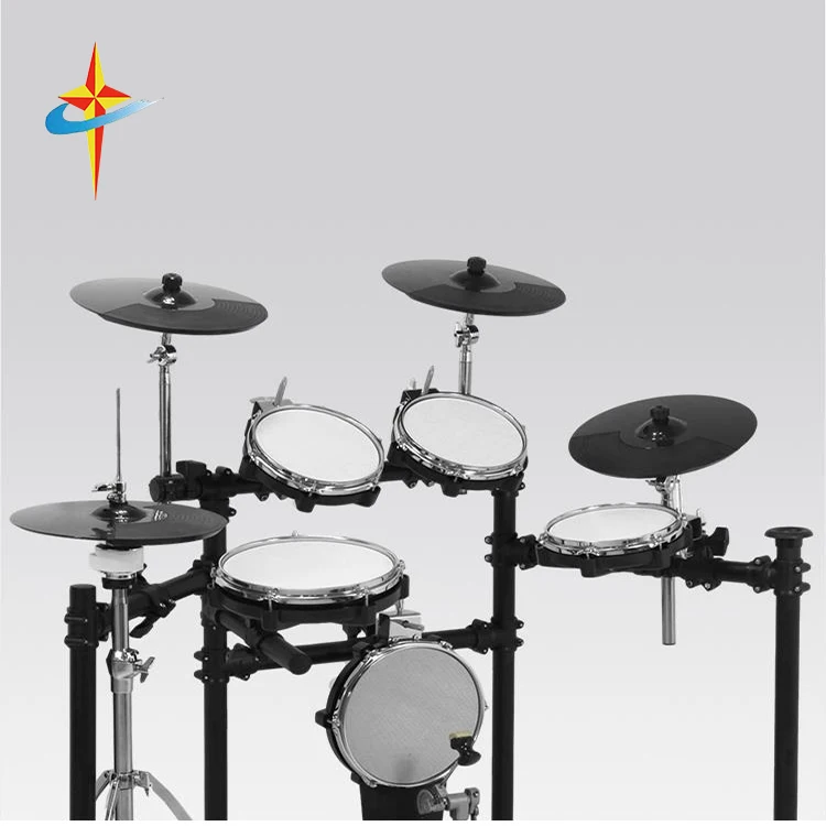 China Hot Sell Professional Oem Electronic Black Drum Set