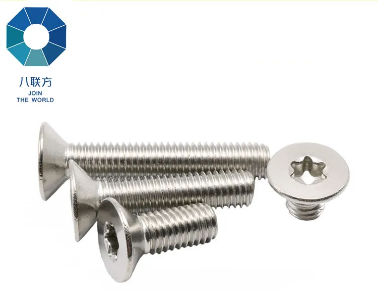 Top quality flat head countersunk torx screw