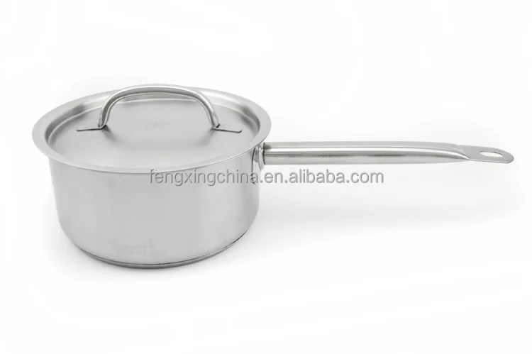Stainless Steel Restaurant Stockpot with long handle