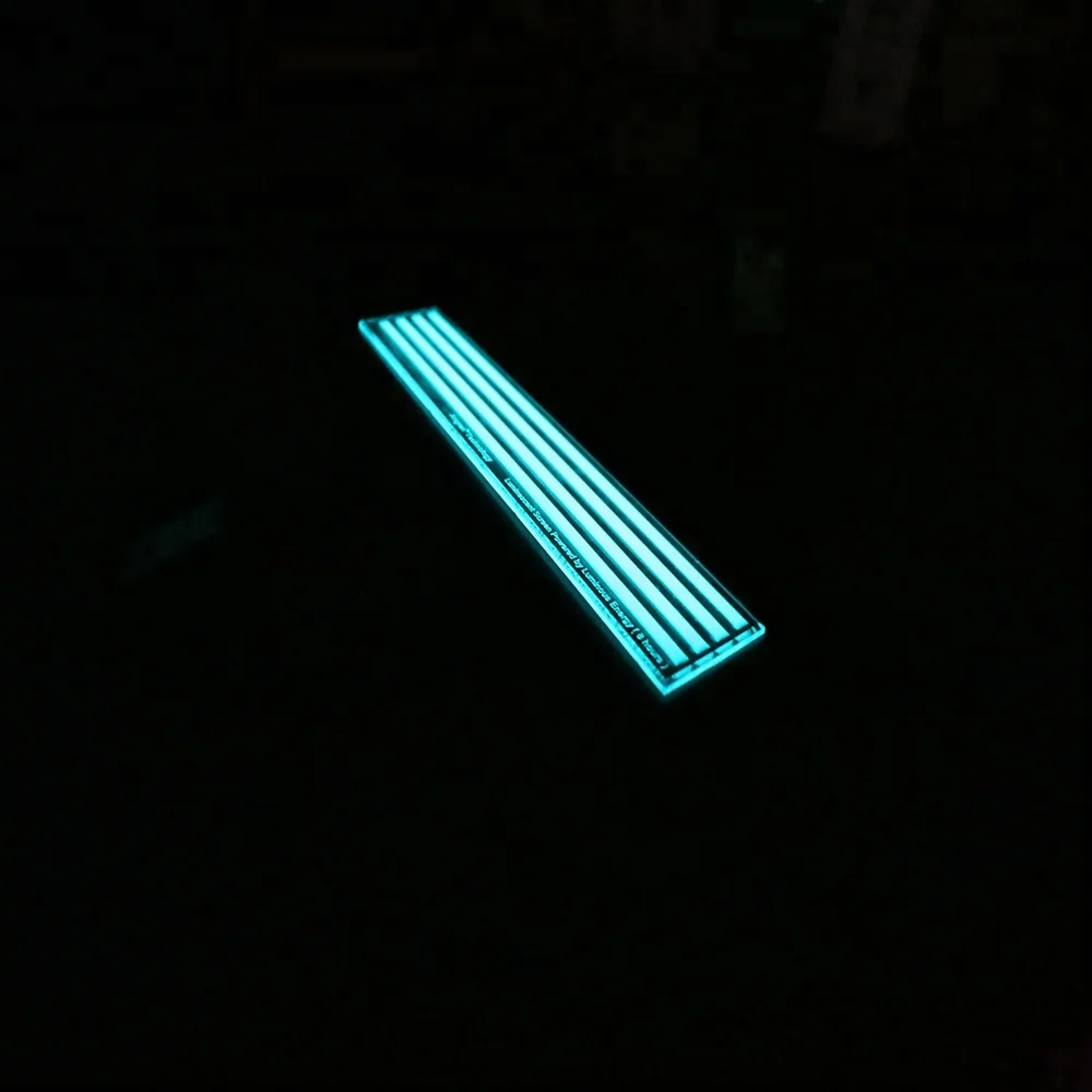 Factory Price Glow in the dark Insert Anti Slip Green Stair Nosing luminescent Strip