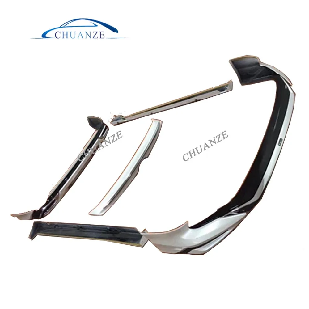 For T-OYOTA Camry 2018 Body Kit One Set 4 Pieces Front Bumper Spoiler Side Skirt Back Bumper