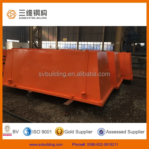 Painted Industrial skip bins with doors