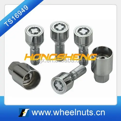 supplier antitheft lug bolt acorn wheel lock bolt