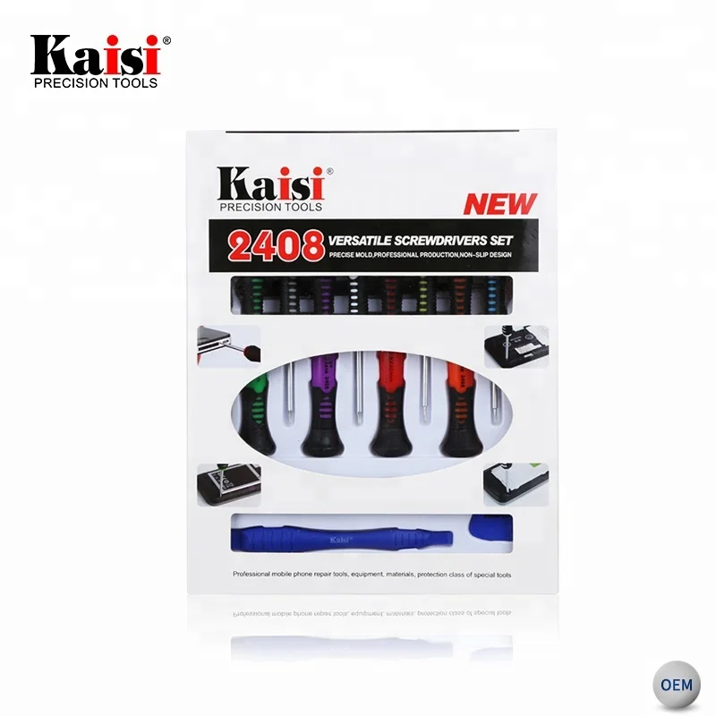  Многофункциональный прецизионный Набор отверток Kaisi 2408 16 в 1 для ремонта мобильных телефонов