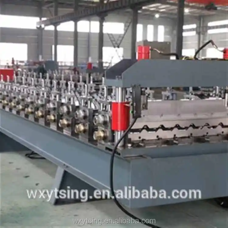 YTSING-YD-0325 Authentication Glazed Corrugated Sheet Roll Forming Machine