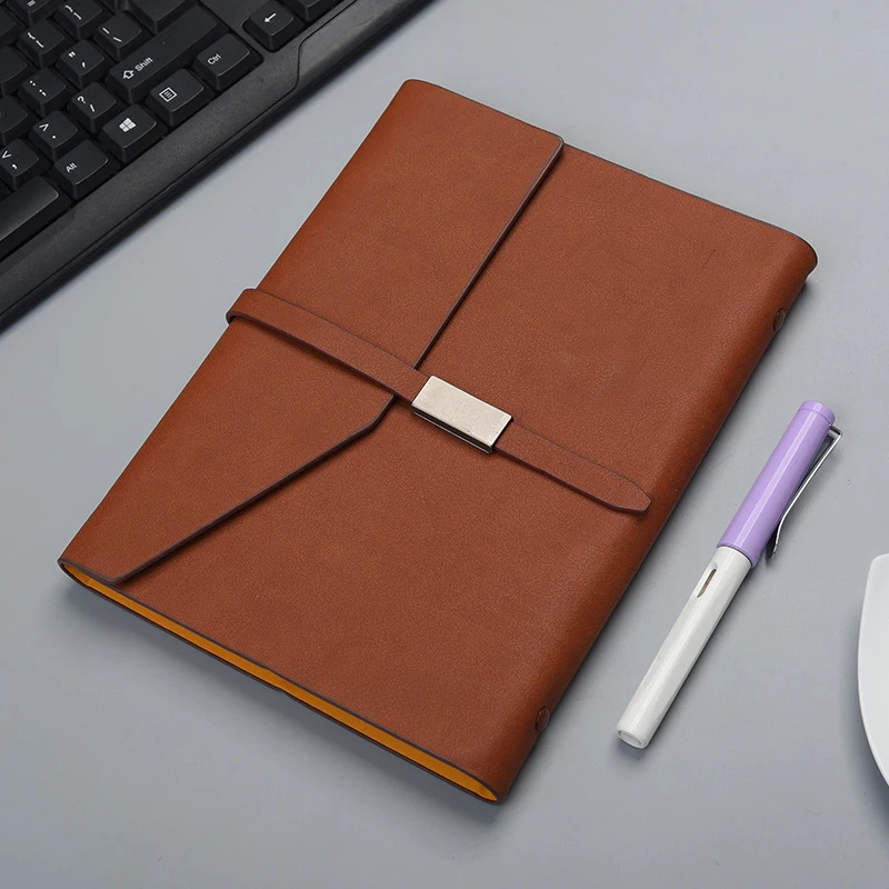 Business PU notebook gift set with pen & notebook gift set