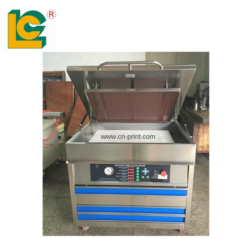 photopolymer Polymer Soft Plate Exposure Making Machine for Flexographic Printing Machine price