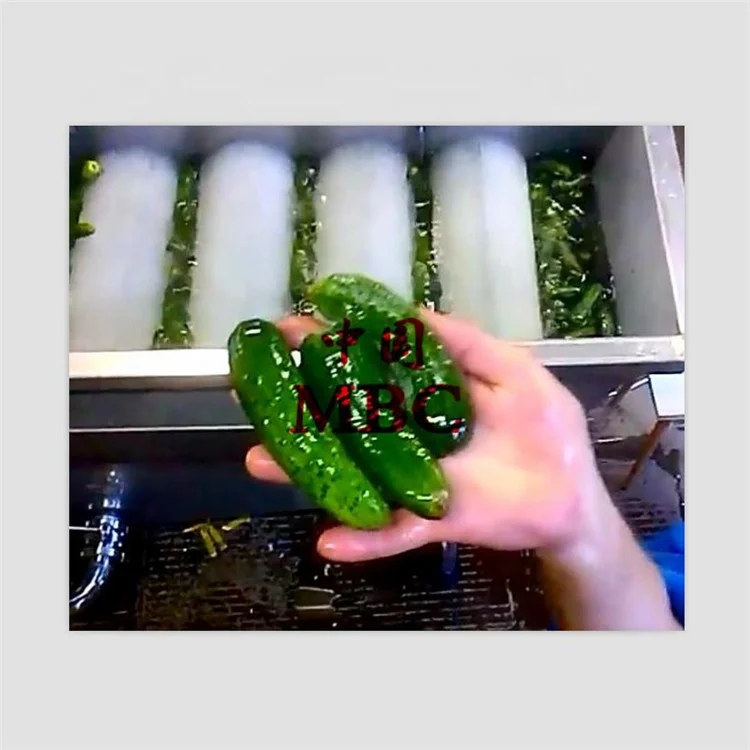 
Automatic continuous bottles canned cucumbers processing machinery 
