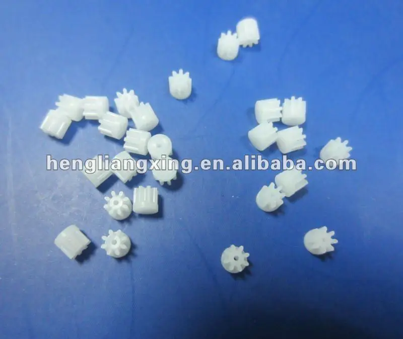 
Small plastic pinion gear for motor 