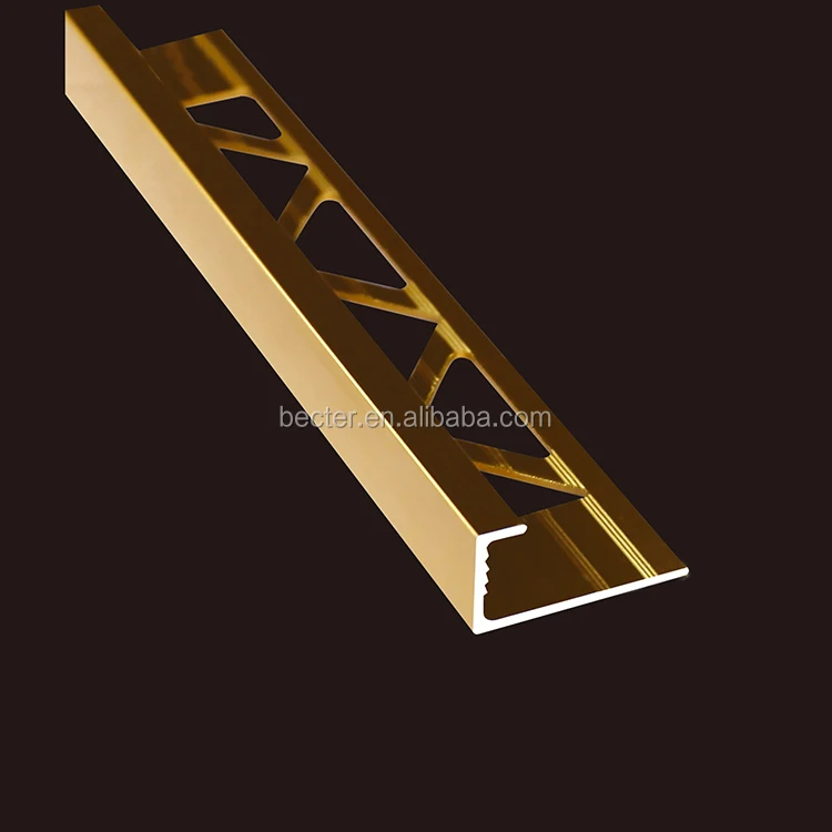 Aluminum Flexible Ceramic Round Tile Corner Trim Edging with New Design