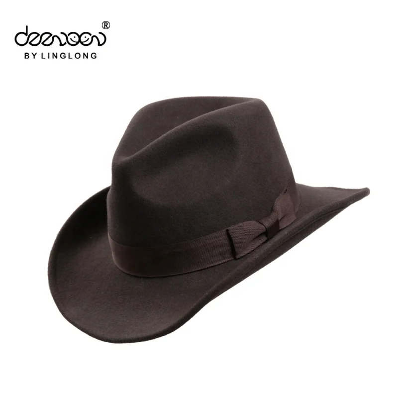 
Cheap Promotional Western Cowboy Hats Custom Mexican Felt Wool Cowboy Hats  (60439984942)