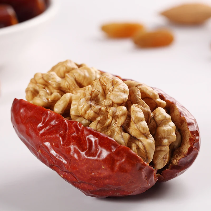 Red Dates With Walnuts / Walnuts And Red Dates / Jujube Walnut
