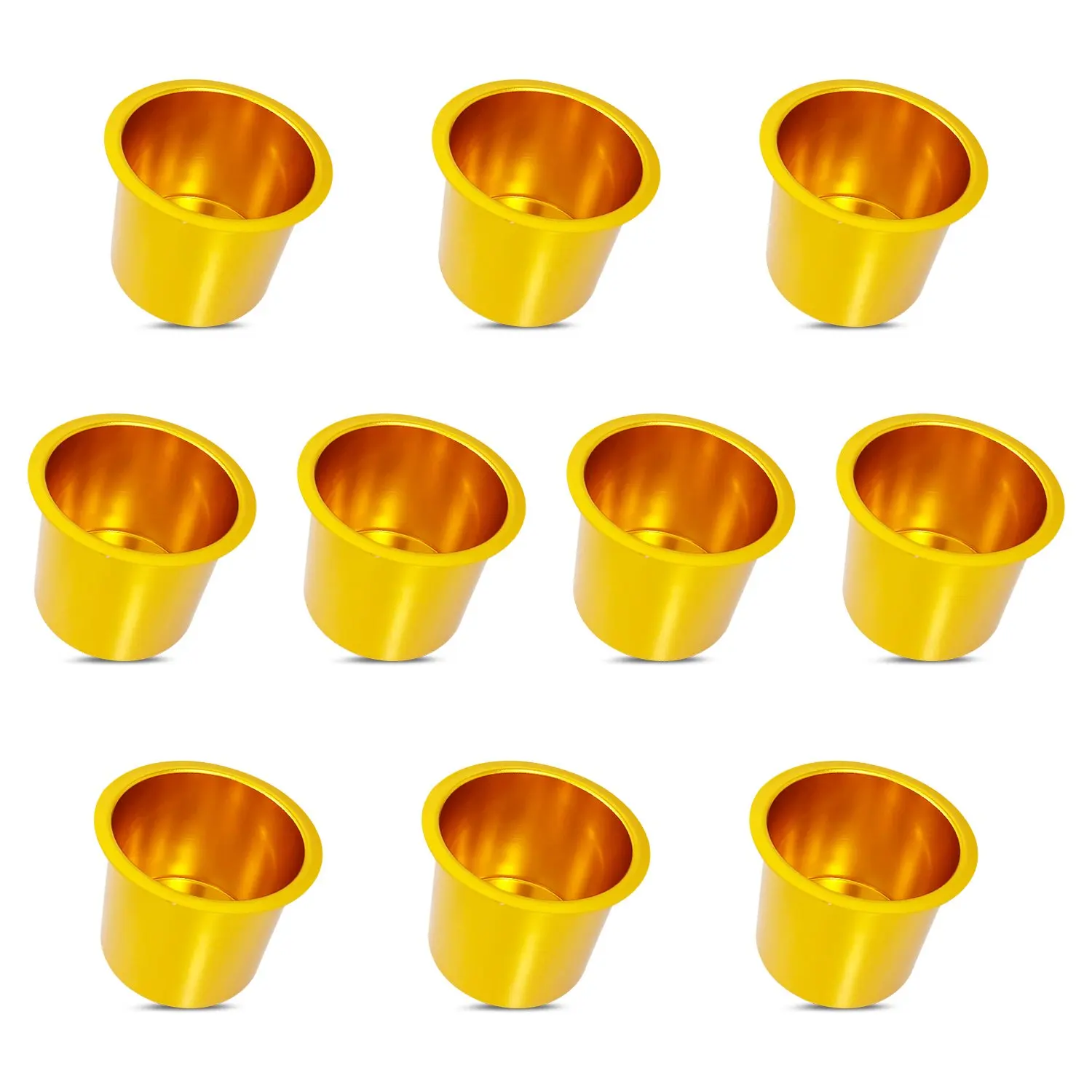 Jumbo Casino Accessories Poker Table  Sofa Metal Aluminum Drink Cup Holder