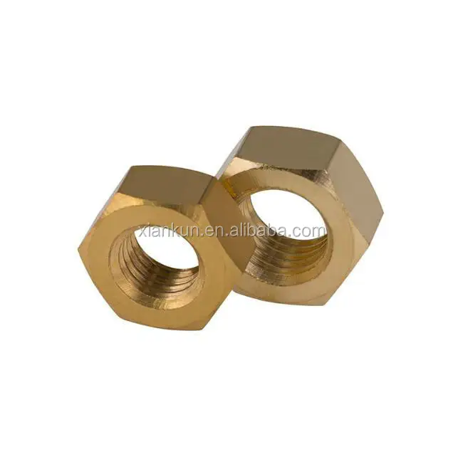 
Factory wholesale a wide range of copper hex nuts M2-M3-M4-M5-M6-M16 