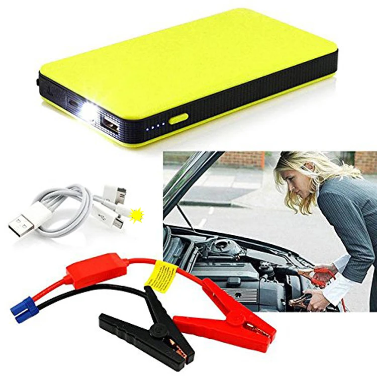 Super slim 6000mah portable car battery vehicle jump starter for auto