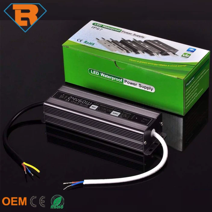 60W 20W 30W 40W 50W 80W 100W 150W 200W 250W 300W DC12V Waterproof Driver LED Power Supply