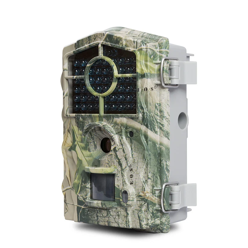 BolyGuard 30MP Black IR No Glow Hunting Photo Trap 2 Inch LCD Display Digital Trail Camera 100ft Detection Support Solar Panel