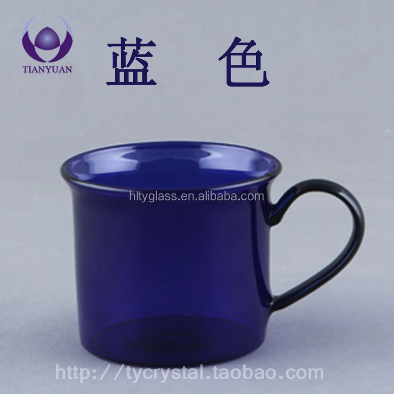 Оптовая продажа, Высококачественная цветная кофейная чашка из боросиликатного стекла