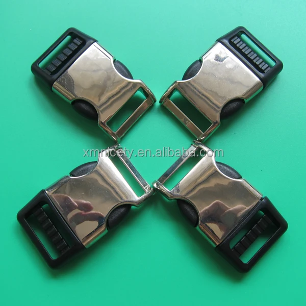 quick release plastic buckle side release metal plastic buckle