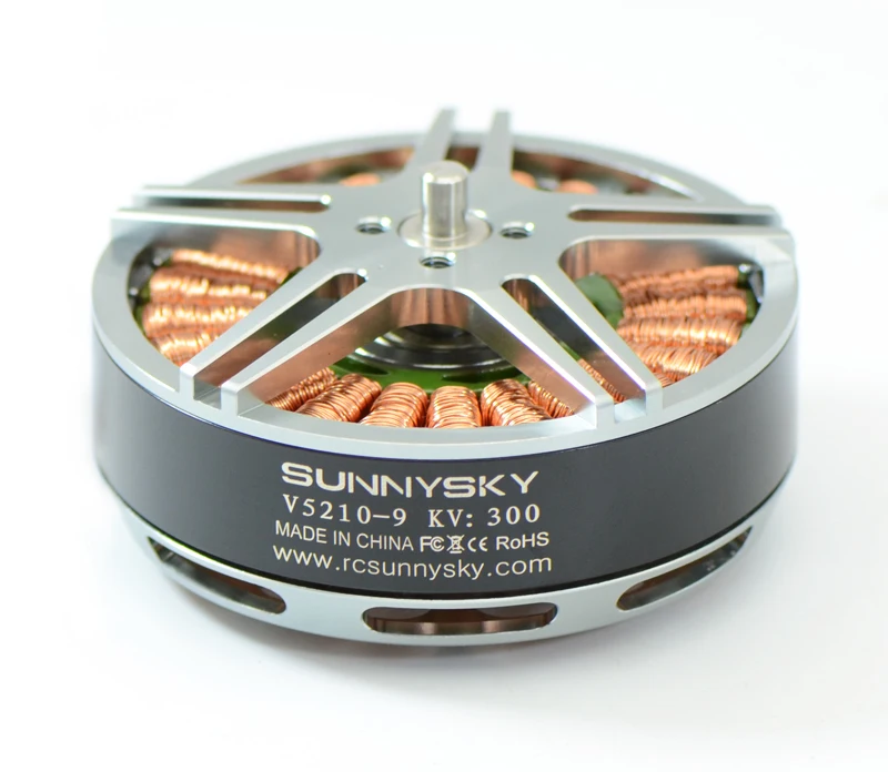 SUNNYSKY RC MOTOR V5210 KV300 high speed high torque dc Outrunner brushless motor quadcopter uav airplane engine