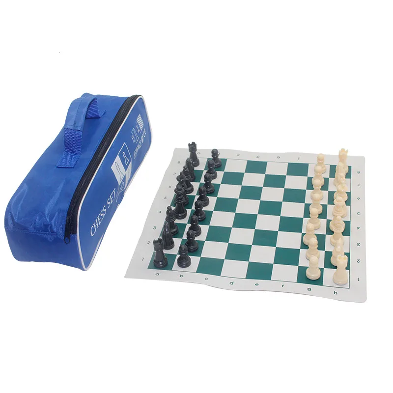 Tournament Standard Club Chess Set , chess Board with handbag