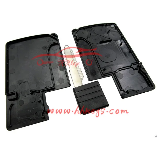 3 button original quality Mazda 3 5 6 CX-7 CX-9 car key remote case shell with smart key blade