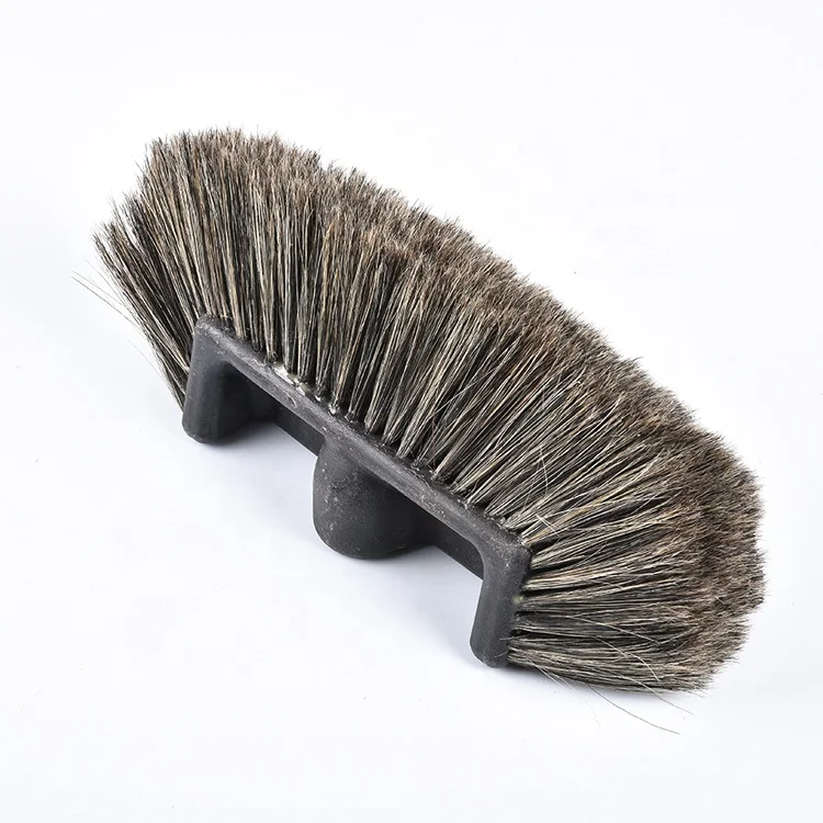 Wholesale soft hog hair bristle car wash brush