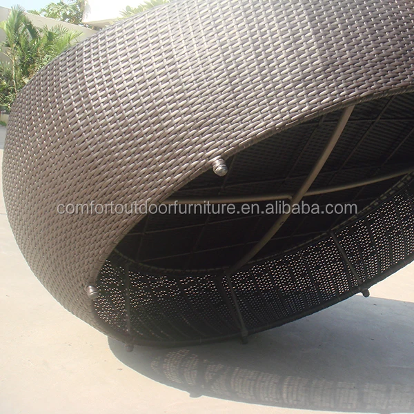 
All-weather Beach/Swimming Pool Side Rattan Chaise Lounge 