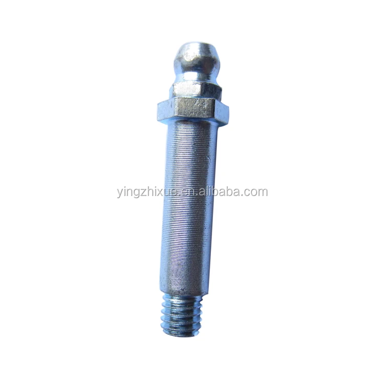 28mm long type grease gun nipple fitting alemtie m6 x 1 mm straight