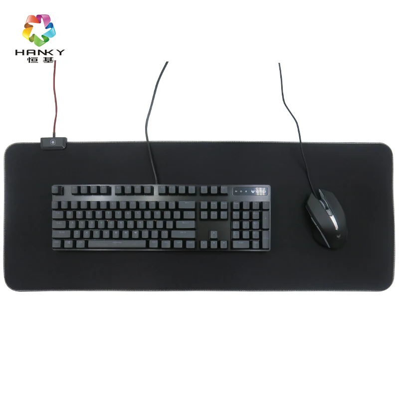 RGB mouse pad Soft Non-Slip Rubber Base Mouse Mat for Laptop Computer PC Gaming mouse pad