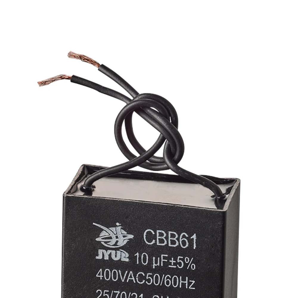  2 провода видео-телефон двери sh ac 5 мкФ 450v cbb61 Настольный Вентилятор Мотор конденсатор с алюминиевой