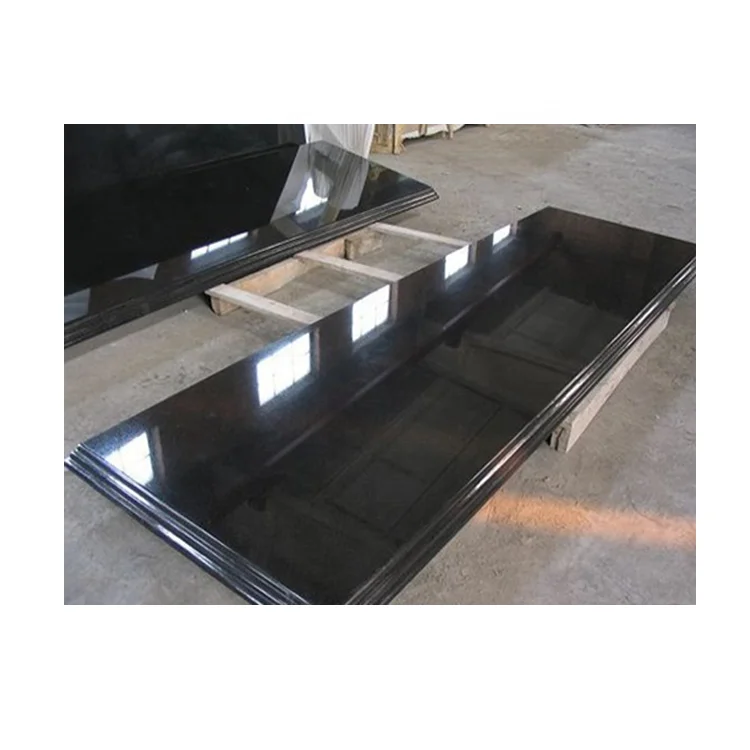 Wholesale china mongolian Polishing absolute black granite tile and slab price