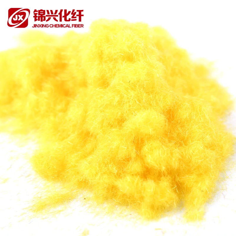 flock cute toy materials nylon 66 flock fiber 3D*0.8mm semi-dull color flock powder